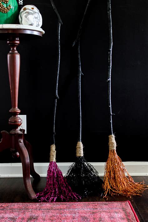 Witch broom designed for grown up magic practitioners